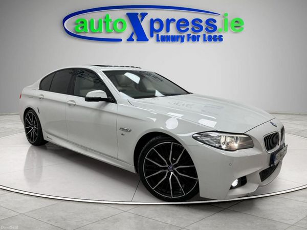 BMW 5-Series Saloon, Diesel, 2016, White