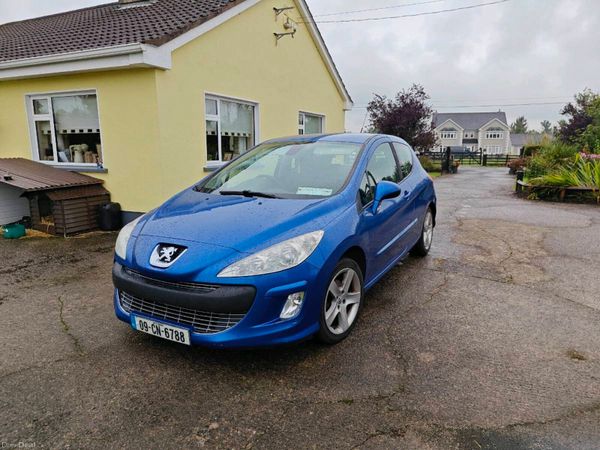 Peugeot 308 Hatchback, Diesel, 2009, Blue