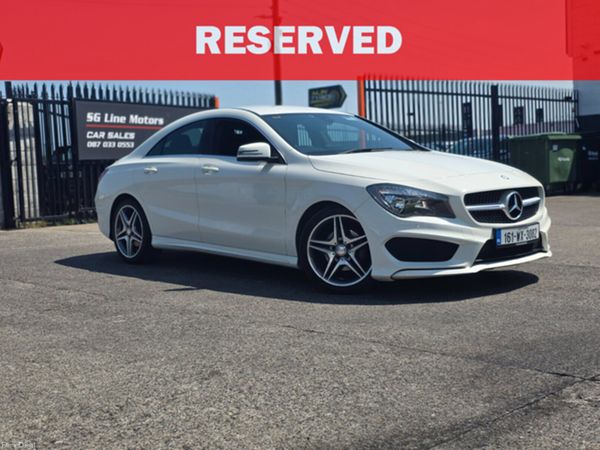 Mercedes-Benz CLA Saloon, Petrol, 2016, White