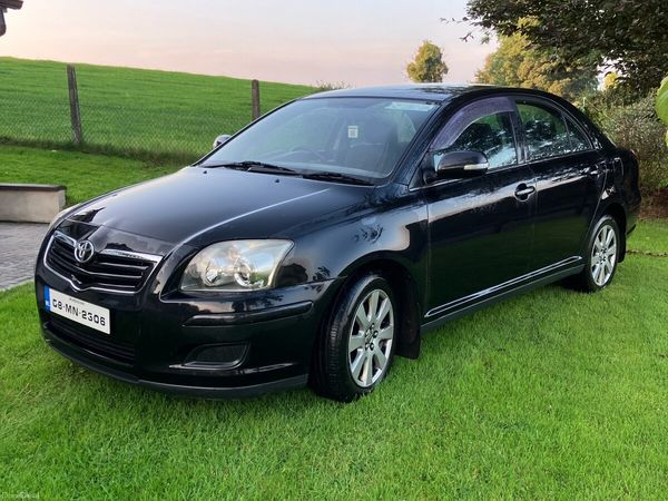 Toyota Avensis Hatchback, Diesel, 2008, Black