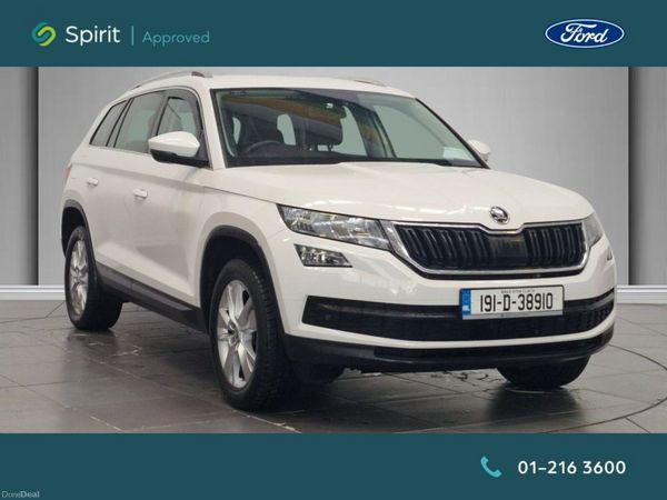 Skoda Kodiaq SUV, Diesel, 2019, White