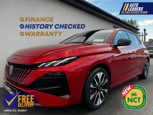 Peugeot 308 Hatchback, Petrol Hybrid, 2026, Red