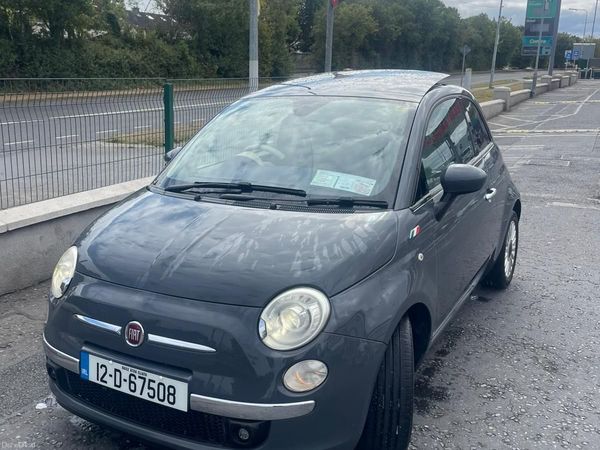 Fiat 500 Hatchback, Petrol, 2012, Grey