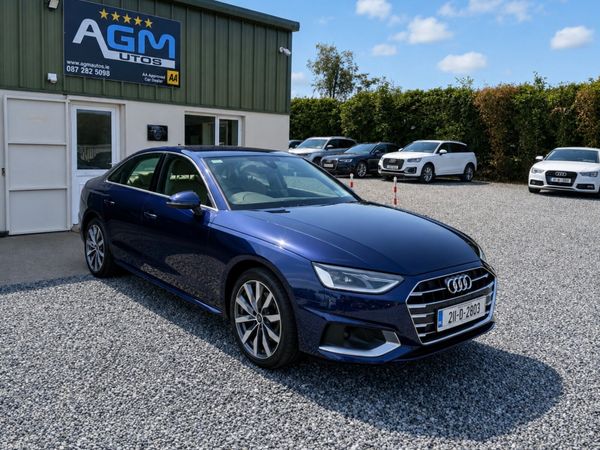 Audi A4 Saloon, Diesel, 2021, Blue