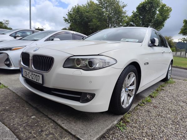BMW 5-Series Estate, Diesel, 2013, White