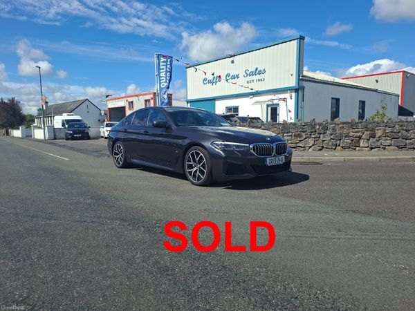 BMW 5-Series Saloon, Diesel, 2022, Grey