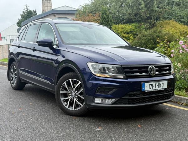 Volkswagen Tiguan SUV, Diesel, 2017, Blue
