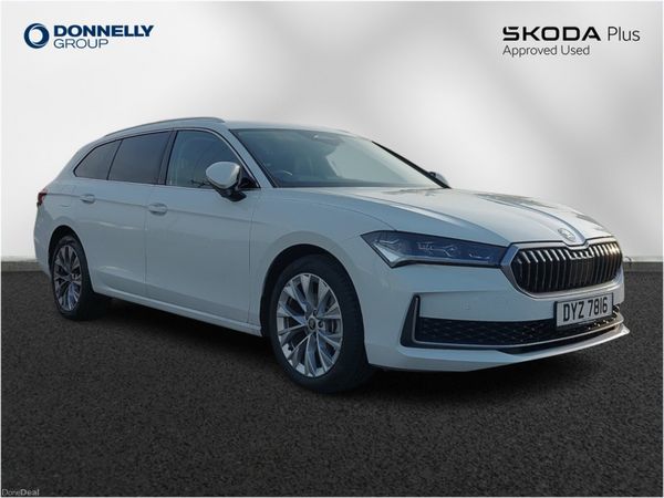 Skoda Superb Estate, Diesel, 2026, White