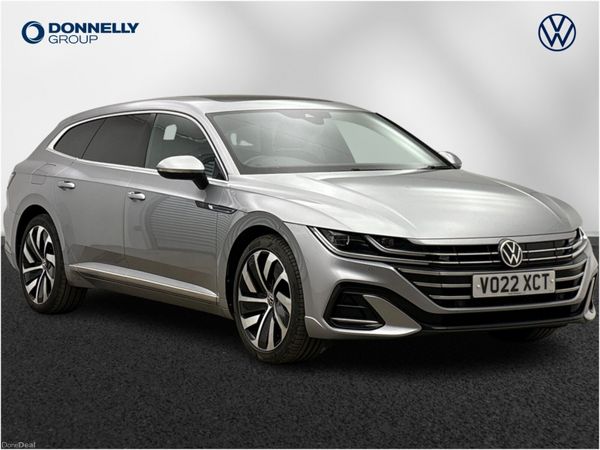 Volkswagen Arteon Estate, Petrol Hybrid, 2022, Silver