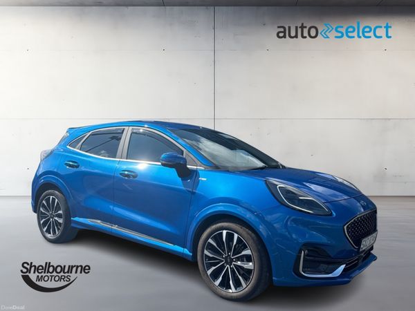 Ford Puma Hatchback, Petrol Hybrid, 2023, Blue