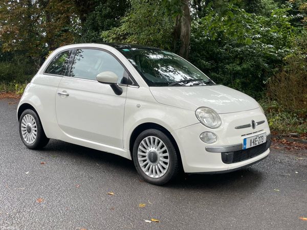 Fiat 500 Hatchback, Petrol, 2011, White