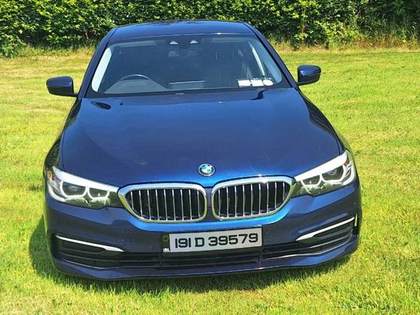 BMW 5-Series Saloon, Diesel, 2019, Blue