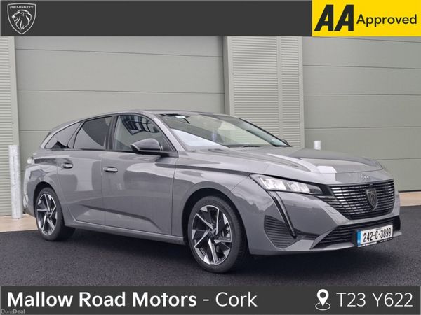Peugeot 308 Estate, Petrol, 2024, Grey