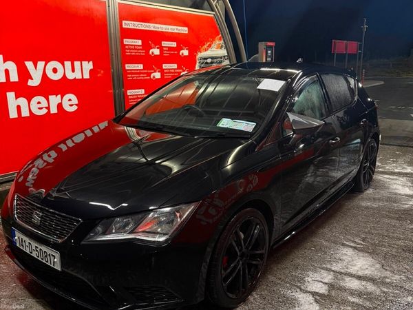 SEAT Leon Hatchback, Petrol, 2014, Black
