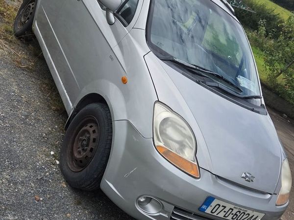 Chevrolet Matiz Hatchback, Petrol, 2007, Silver