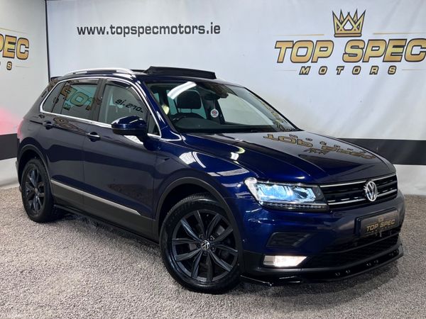 Volkswagen Tiguan SUV, Diesel, 2017, Blue