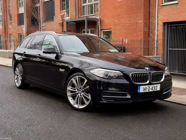 BMW 5-Series Estate, Diesel, 2014, Black