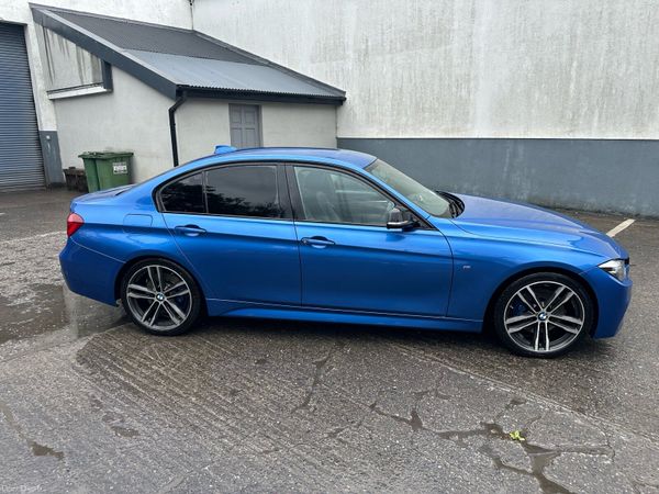 BMW 3-Series Saloon, Diesel, 2018, Blue