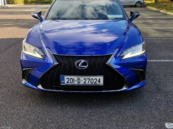 Lexus ES Saloon, Petrol Hybrid, 2020, Blue