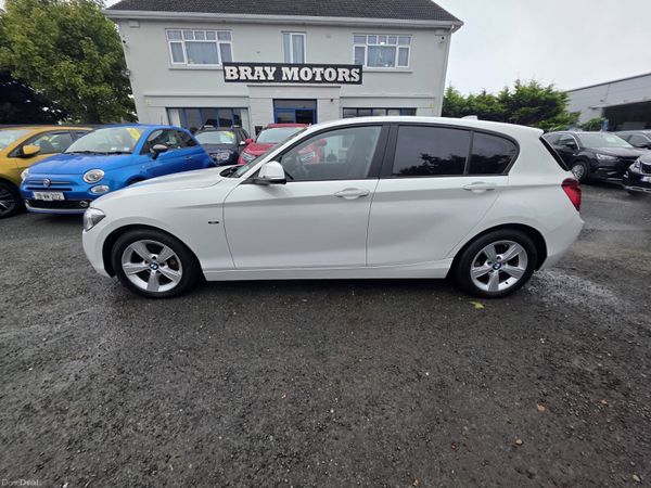 BMW 1-Series Hatchback, Petrol, 2014, White