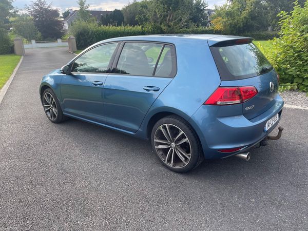 Volkswagen Golf Hatchback, Diesel, 2014, Blue