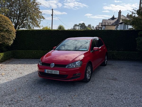 Volkswagen Golf Estate, Diesel, 2015, Red