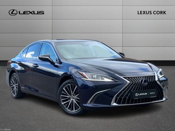 Lexus ES Saloon, Petrol Hybrid, 2022, Blue