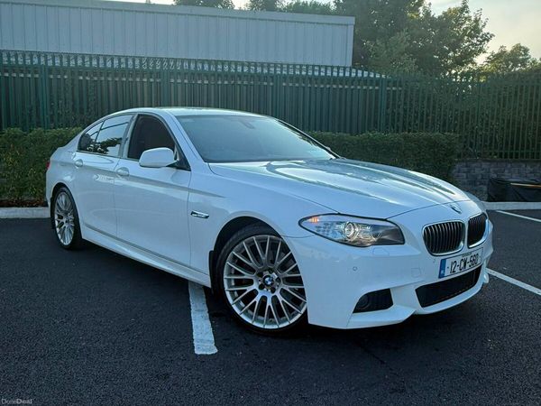 BMW 5-Series Saloon, Diesel, 2012, White
