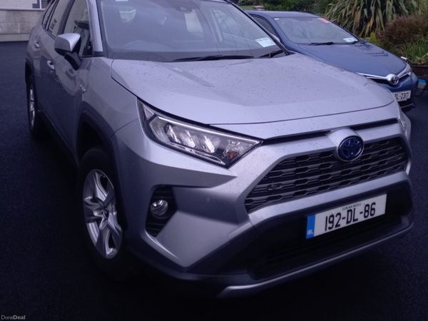 Toyota RAV4 SUV, Petrol Hybrid, 2019, Grey
