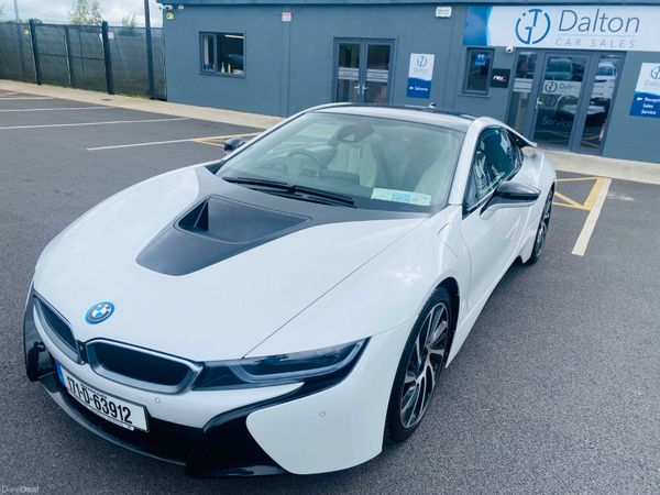 BMW i8 Coupe, Petrol Plug-in Hybrid, 2017, White