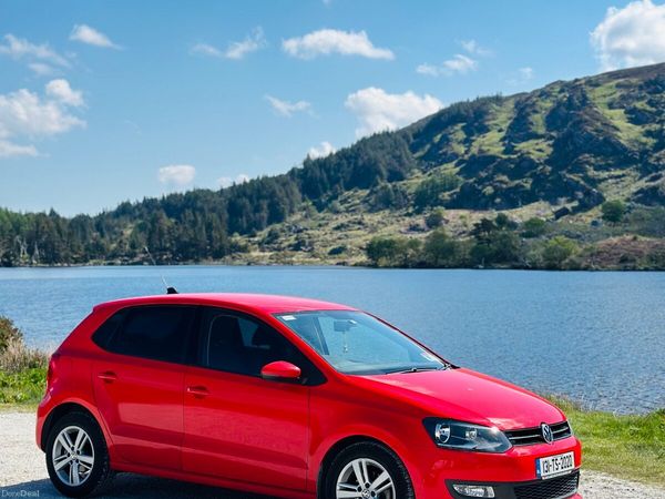 Volkswagen Polo Hatchback, Petrol, 2013, Red