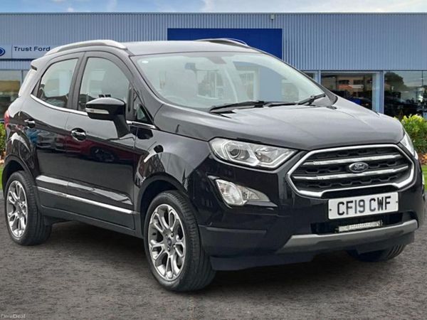 Ford EcoSport Hatchback, Petrol, 2019, Black