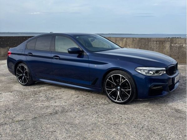 BMW 5-Series Saloon, Diesel, 2020, Blue