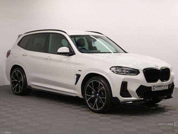 BMW X3 SUV, Petrol Hybrid, 2022, White