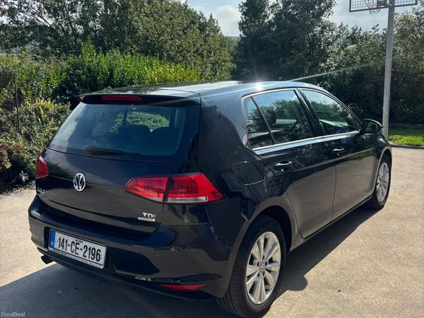 Volkswagen Golf Hatchback, Diesel, 2014, Black