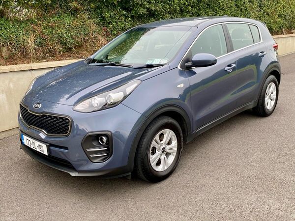 Kia Sportage SUV, Diesel, 2017, Blue