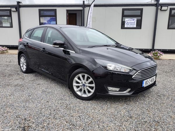 Ford Focus Hatchback, Petrol, 2018, Black