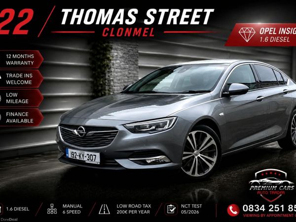 Opel Insignia Hatchback, Diesel, 2019, Grey