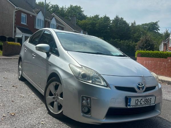 Toyota Prius Hatchback, Petrol Hybrid, 2012, Silver
