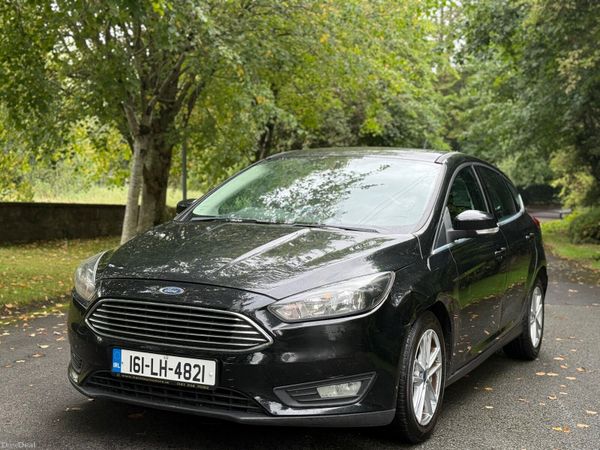 Ford Focus Hatchback, Diesel, 2016, Black