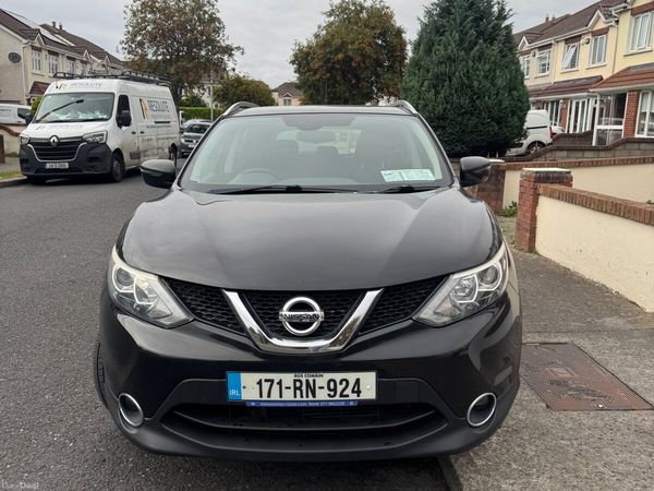 Nissan Qashqai SUV, Petrol, 2017, Black