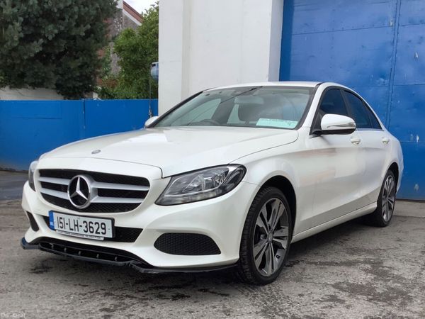 Mercedes-Benz C-Class Saloon, Diesel, 2015, White