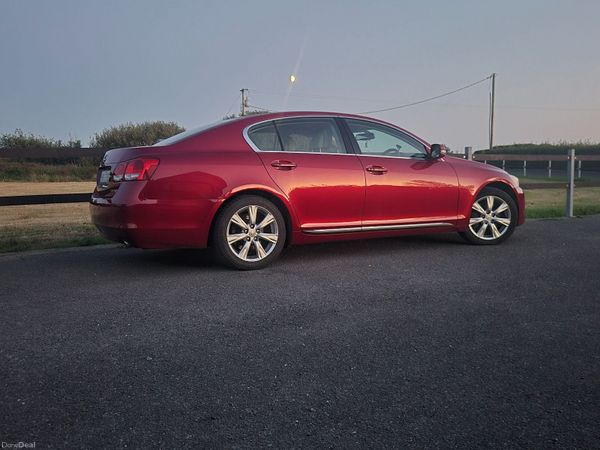 Lexus GS Saloon, Petrol, 2008, Red