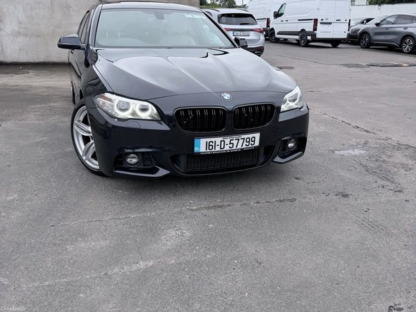 BMW 5-Series Saloon, Diesel, 2016, Black