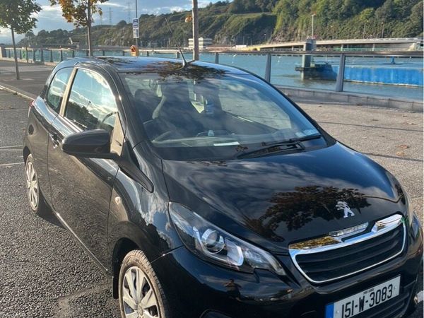 Peugeot 108 Hatchback, Petrol, 2015, Black