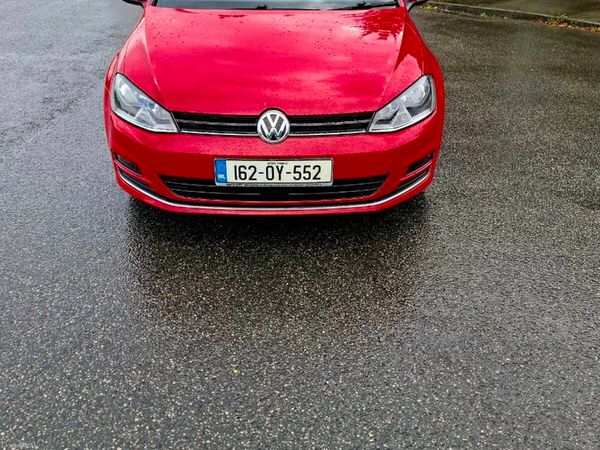Volkswagen Golf Estate, Diesel, 2016, Red