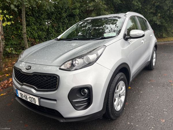 Kia Sportage SUV, Diesel, 2018, Grey