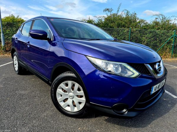Nissan Qashqai Hatchback, Petrol, 2014, Blue