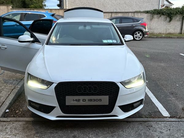 Audi A4 Saloon, Diesel, 2014, White