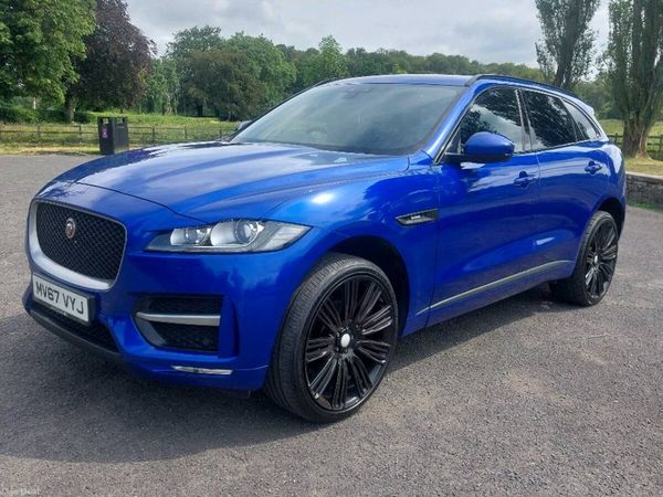 Jaguar F-Pace SUV, Diesel, 2017, Blue